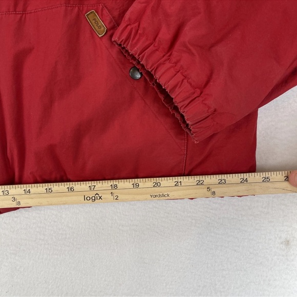 Vintage Polo Ralph Lauren Sportsman Puffer Down Jacket Size XL Leather Trim - Picture 8 of 16